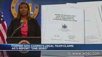 Cuomo lawyers accuse AG James of having political conflict of interest
