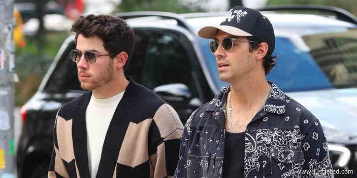 Nick Jonas Joins Brother Joe For A Midday Coffee Pick Up