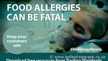 Be Allergy Aware campaign highlights new food law - Belfast Telegraph