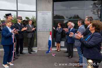 Un nouveau CIS inauguré à Roquefort-les-Pins - Département des Alpes-Maritimes