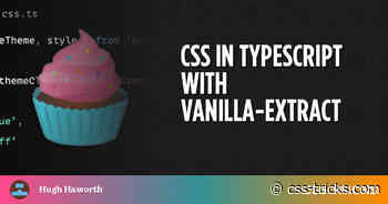CSS in TypeScript with vanilla-extract
