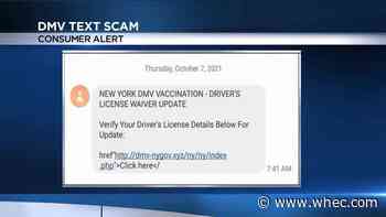 DMV warns of scam texts