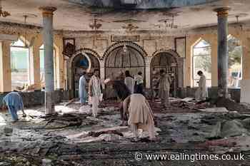 Afghan mosque blast kills at least 46 in challenge to Taliban - Ealing Times