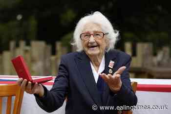 Bletchley Park codebreaker awarded France's highest honour - Ealing Times