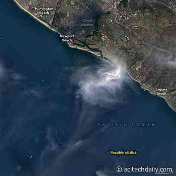 Satellites View Southern California Oil Spill