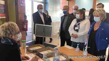 Au CH Arras, Brigitte Bourguignon en ambassadrice de la troisième dose de vaccin - La Voix du Nord