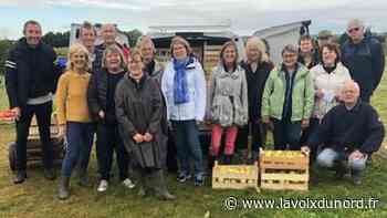 Arras : les pommes de l'espoir en vente avec les Kiwanis Femmes d'Artois - La Voix du Nord