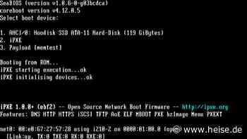 BIOS mit Coreboot ersetzen: Sicher, schnell und ohne Intel Management Engine - heise online