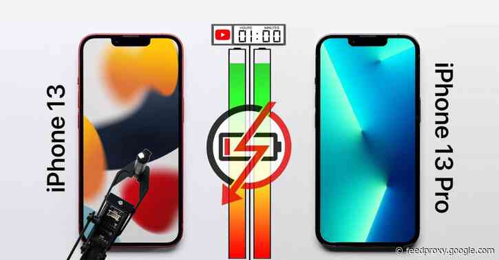 iPhone 13 and iPhone 13 Pro battery test shows just how much ProMotion improves efficiency [Video]
