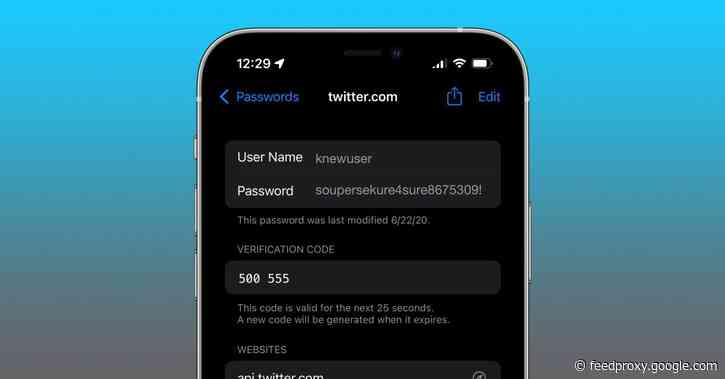 iOS 15: Here’s how to use the native iPhone 2FA code generator and autofill