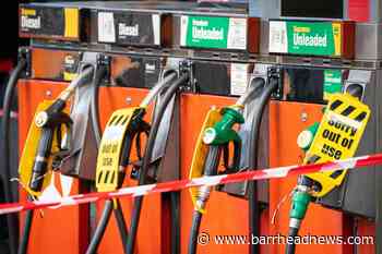 Military tanker drivers take to roads to ease fuel crisis - Barrhead News