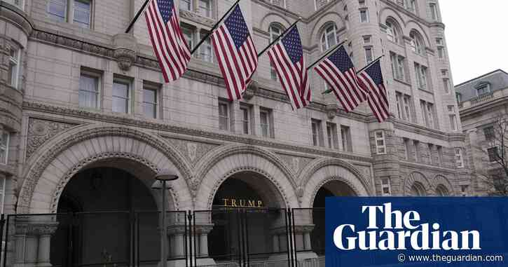 Trump hid losses of $70m at DC hotel during his presidency, records reveal