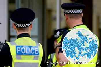 Bromley crime map shows all offences recorded in August