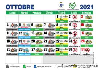 Solofra, calendario della differenziata ottobre 2021 - https://www.irpiniatimes.it