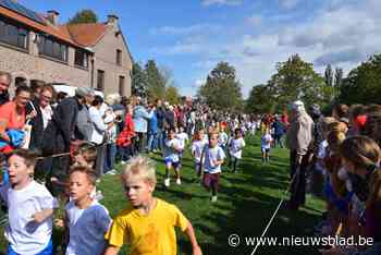 Belevenisloop in speelbos verdringt traditionele scholencross - Het Nieuwsblad