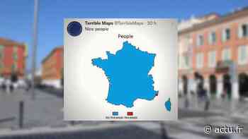 Insolite. D'après cette carte, il n'y a qu'à Nice que les gens sont sympas en France - actu.fr