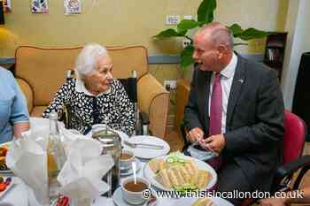 MP visits care homes to celebrate Silver Sunday Week