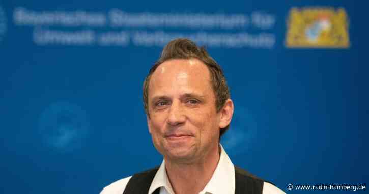 Bayerns Umweltminister Thorsten Glauber eröffnet in Forchheim Klima-Aktionswochen.