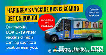 Haringey’s own vaccine bus brings ‘hyper-local’ Covid jabs