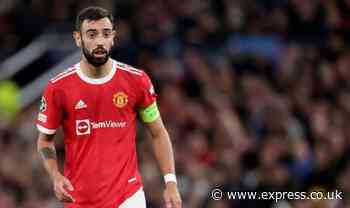 Man Utd star Bruno Fernandes explains Solskjaer's new penalty rule with Cristiano Ronaldo - Daily Express