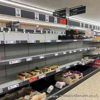 Essential item shortages hit south London - ONS