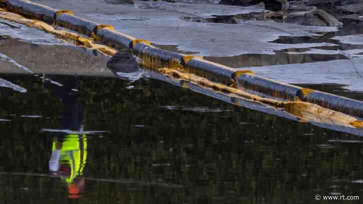 Underwater pipeline behind huge oil spill off California may have been damaged for a year and pummeled by anchors