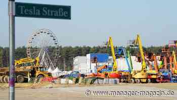 Tesla Gigafactory Grünheide präsentiert sich der Öffentlichkeit: Volksfest für Teslas Elektroauto-Werk