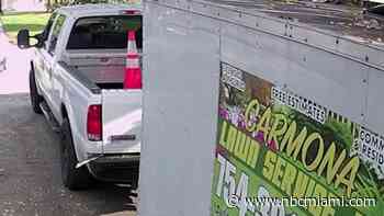 Thieves Steal Man's Truck, Equipment Worth Thousands From Hollywood Driveway