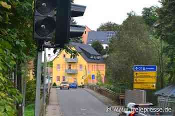 Zschopaubrücke halbseitig gesperrt - Freie Presse