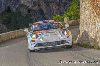 Le jeune Niçois Nicolas Ciamin s’invite au palmarès du Rallye d’Antibes à bord d’une Alpine