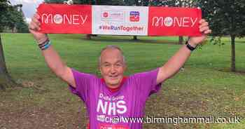 Dudley Councillor battling cancer raises over £4.6k for the NHS with marathon run - Birmingham Live