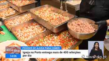 Igreja do Porto entrega mais de 400 refeições por dia - RTP