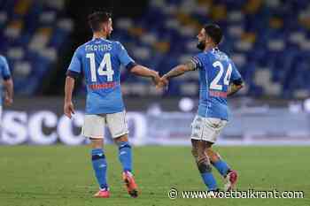 Dries Mertens laat zich weer opmerken bij Napoli