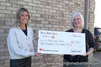 Fergus business raises $2,550 for Heart and Stroke Foundation - Wellington Advertiser