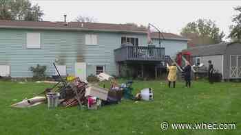 Family of eight displaced after fire in Churchville