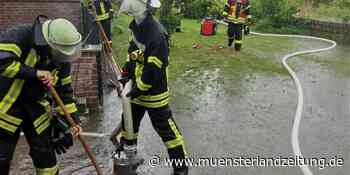 Unwetter in Ascheberg: Vollgelaufener Keller, Bach droht überzulaufen - Münsterland Zeitung