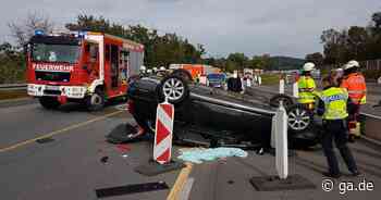 Rettungshubschrauber im Einsatz: Drei Verletzte bei Unfall auf der A3 in Höhe Lohmar - General-Anzeiger Bonn