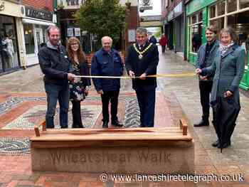 Gateway to historic town centre re-opened following improvement works