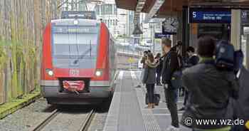 S-Bahn in Wuppertal mit Steinen beworfen - Bundespolizei ermittelt - Westdeutsche Zeitung