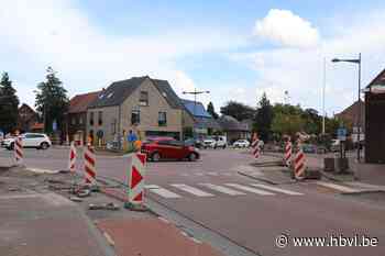 Drukke rotonde in Kinrooi twee nachten dicht (Kinrooi) - Het Belang van Limburg Mobile - Het Belang van Limburg