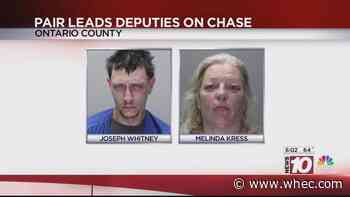 Pair lead deputies on chase following burglary call