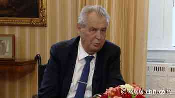 Czech president says transgender people 'disgust' him