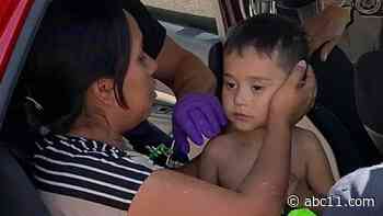 Missing 3-year-old boy found alive in Texas 4 days after wandering into woods