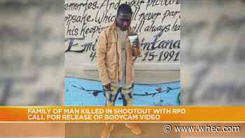 Family, friends of man killed in shootout with Rochester Police demand release of body camera video