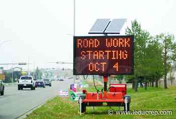 Current traffic disruptions on 50 Street, Coloniale Way and Township Road - Leduc Representative