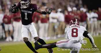 Texas A&M beats No. 1 Alabama 41-38 on last-play field goal