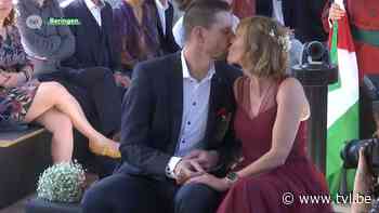 Eerste koppel getrouwd in gloednieuwe stadhuis Beringen - TV Limburg