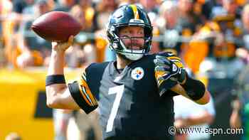 Ben Roethlisberger goes up top to Diontae Johnson to give Steelers fast start