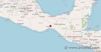 Temblor muy ligero reportado en Union Hidalgo - infobae