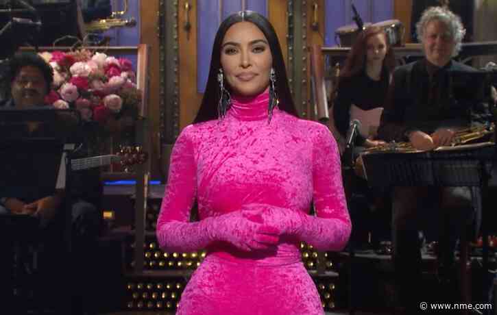 Kim Kardashian jokes about Kanye West and Travis Barker during ‘SNL’ hosting gig